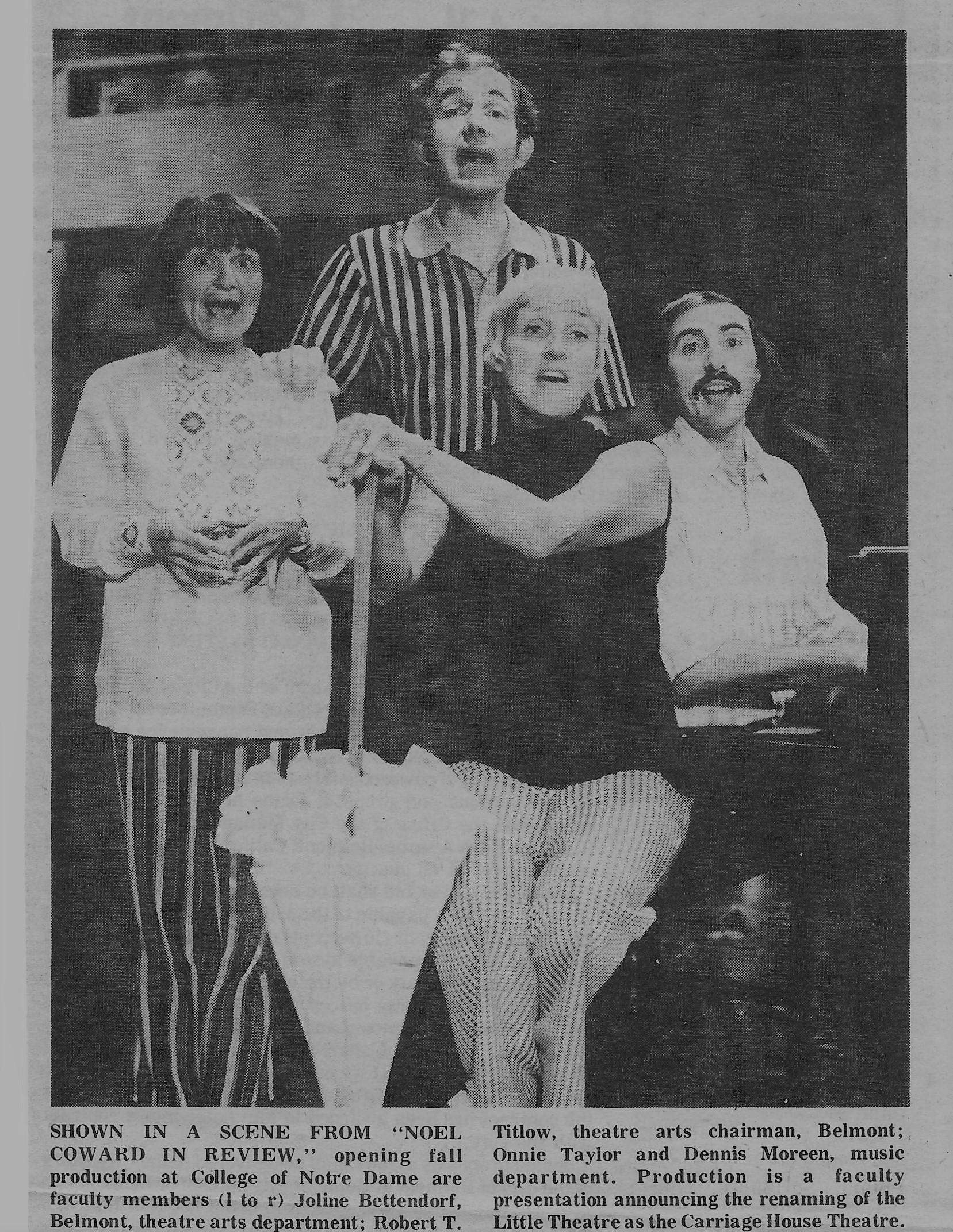 Noel Coward cast - 1974