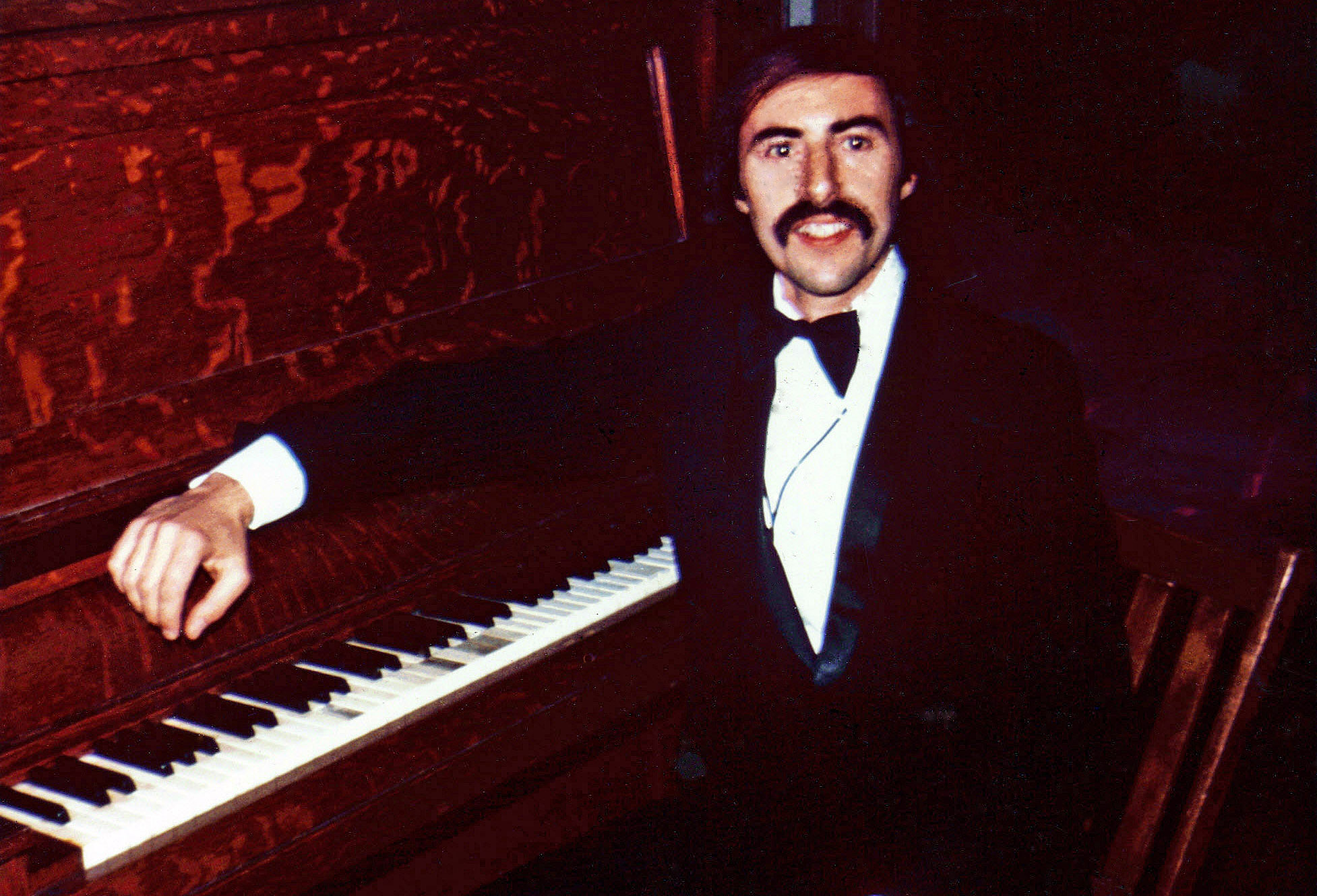 Denis at piano - 1975