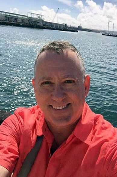 Jerome boating in San Diego, 2016