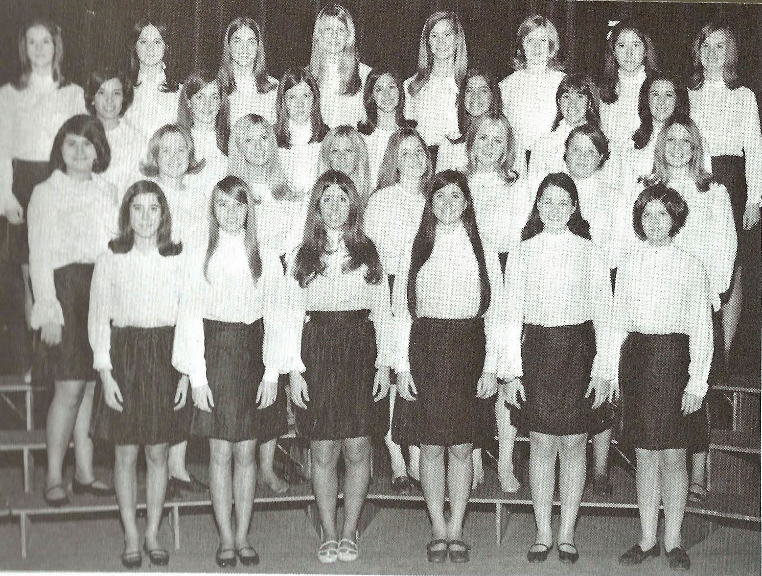 NTHS West Girls Ensemble - 1968